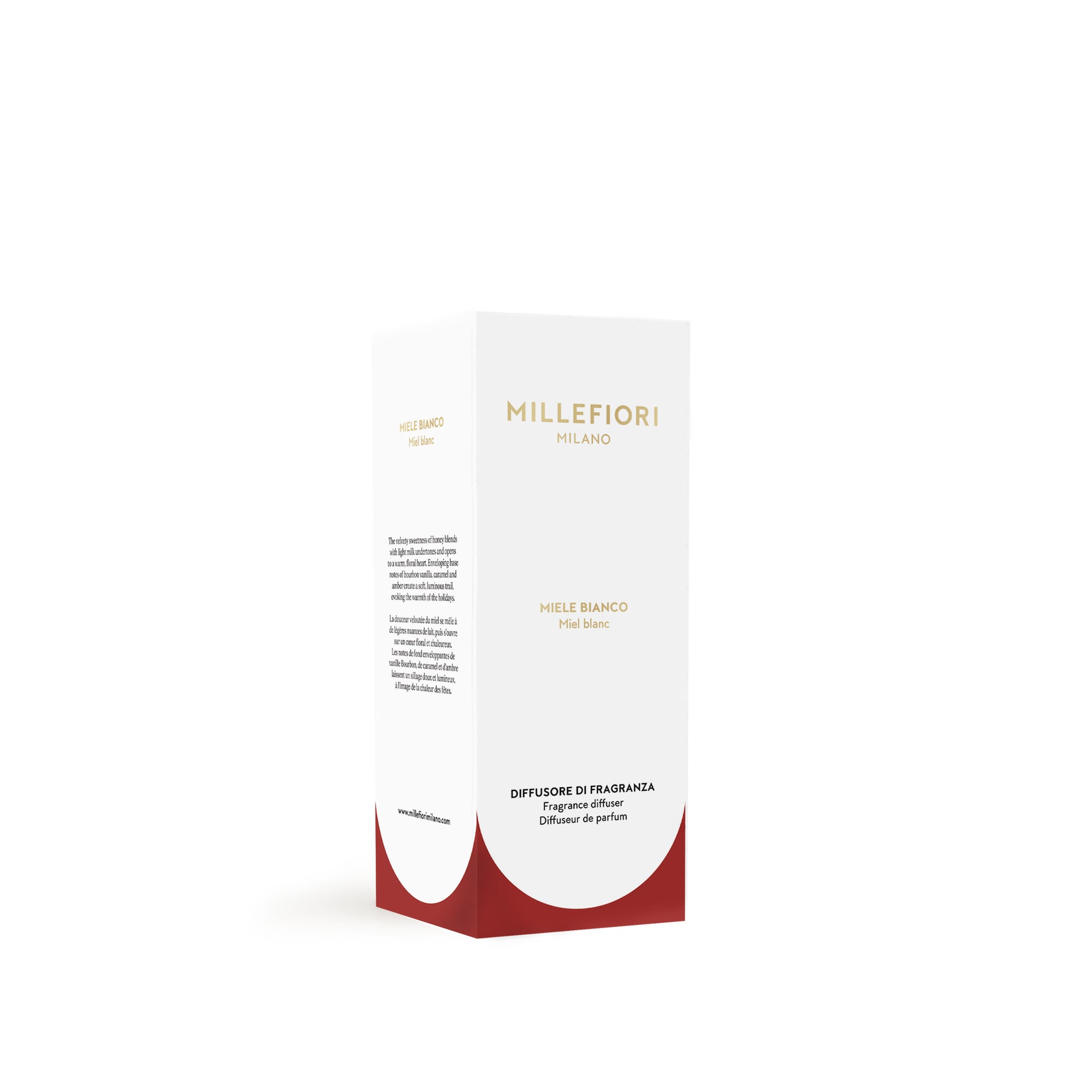 Diffusore a bastoncini 250 ml Miele Bianco