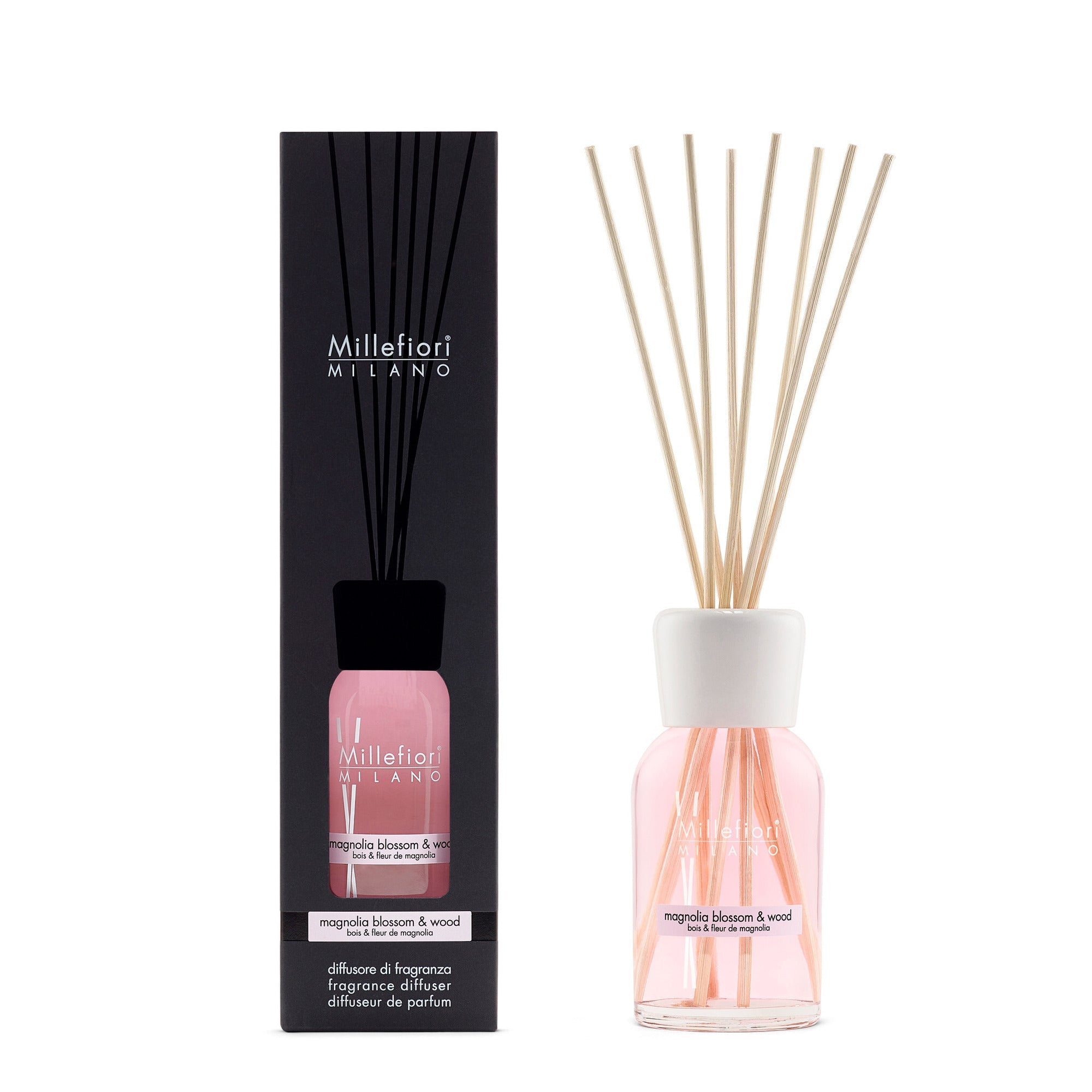 Millefiori Milano Reed Diffuser Magnolia Blossom & Wood