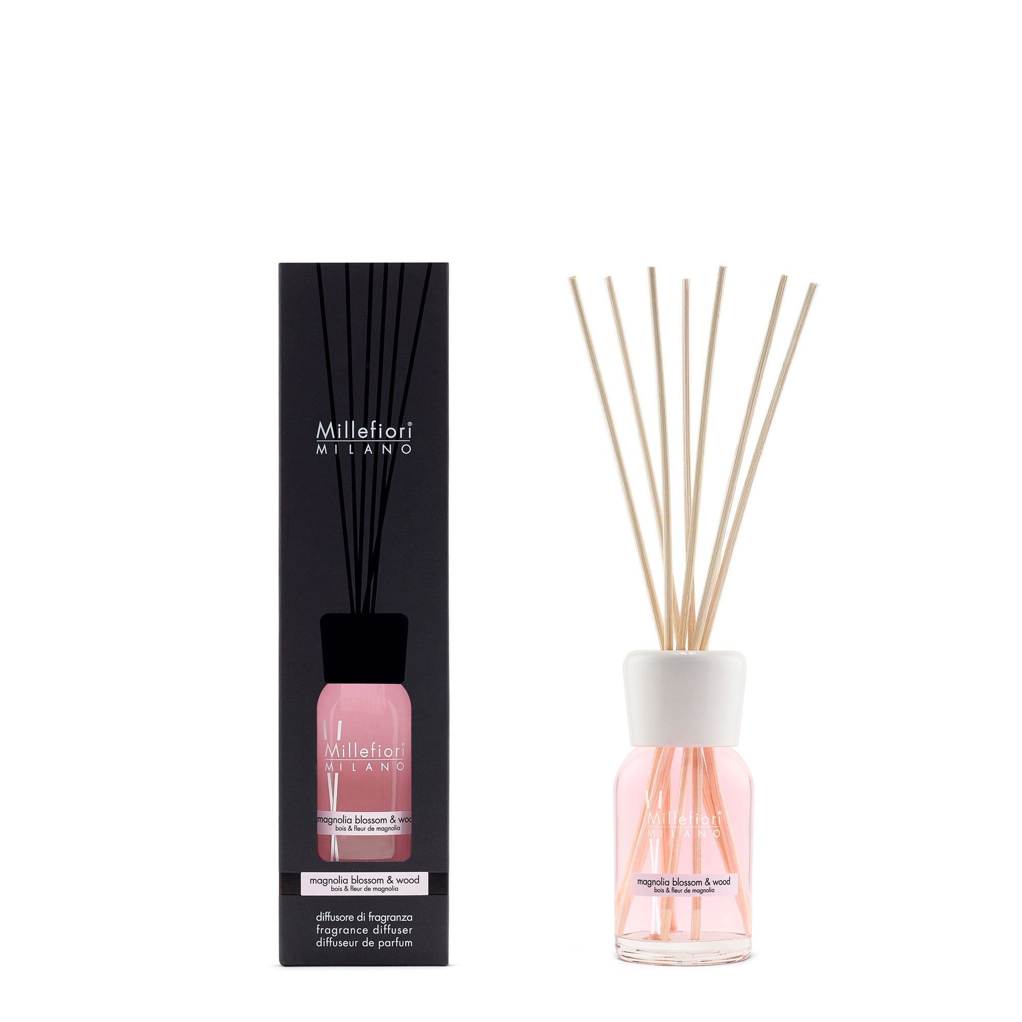 Millefiori Milano Reed Diffuser Magnolia Blossom & Wood