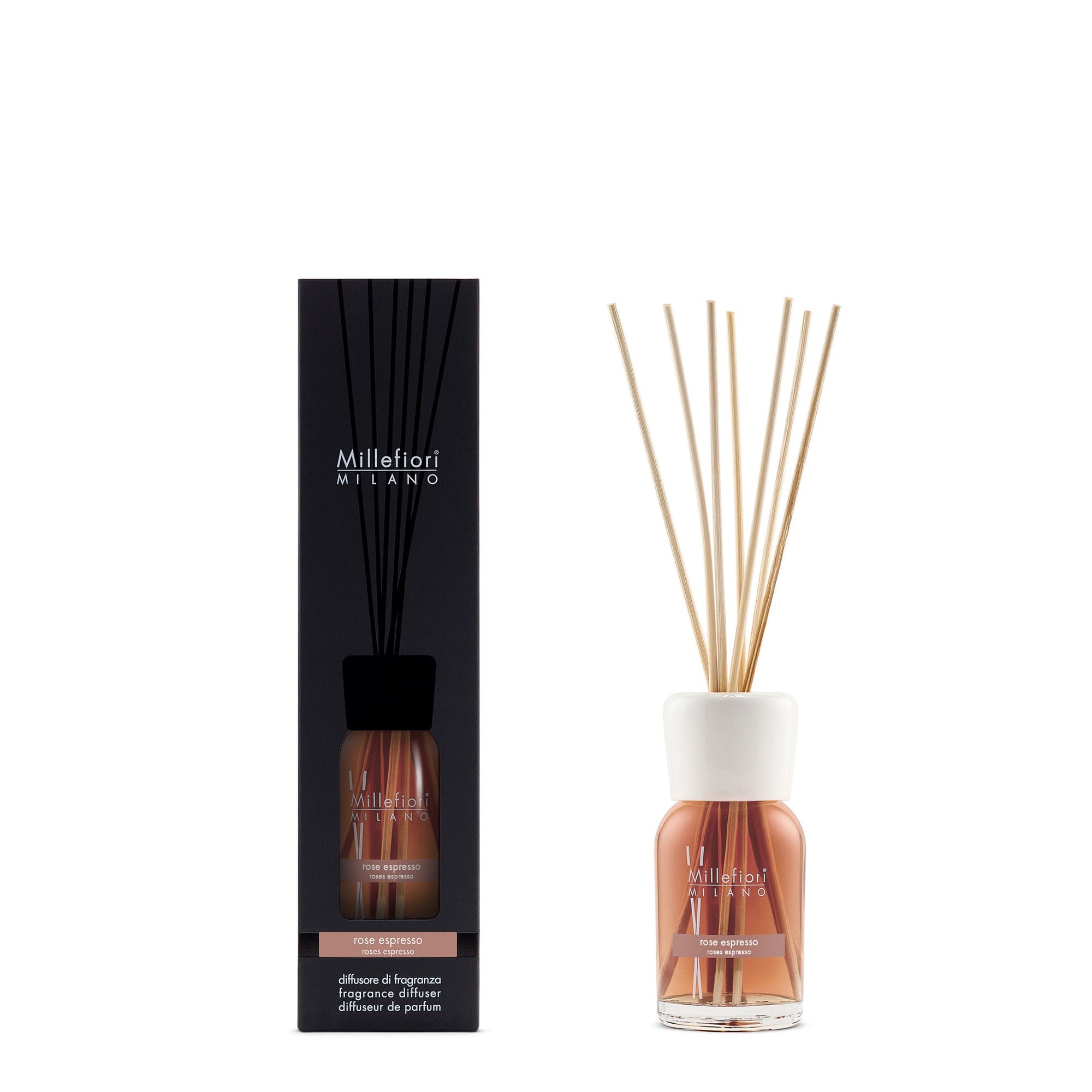 Millefiori Milano Reed Diffuser Rose Espresso