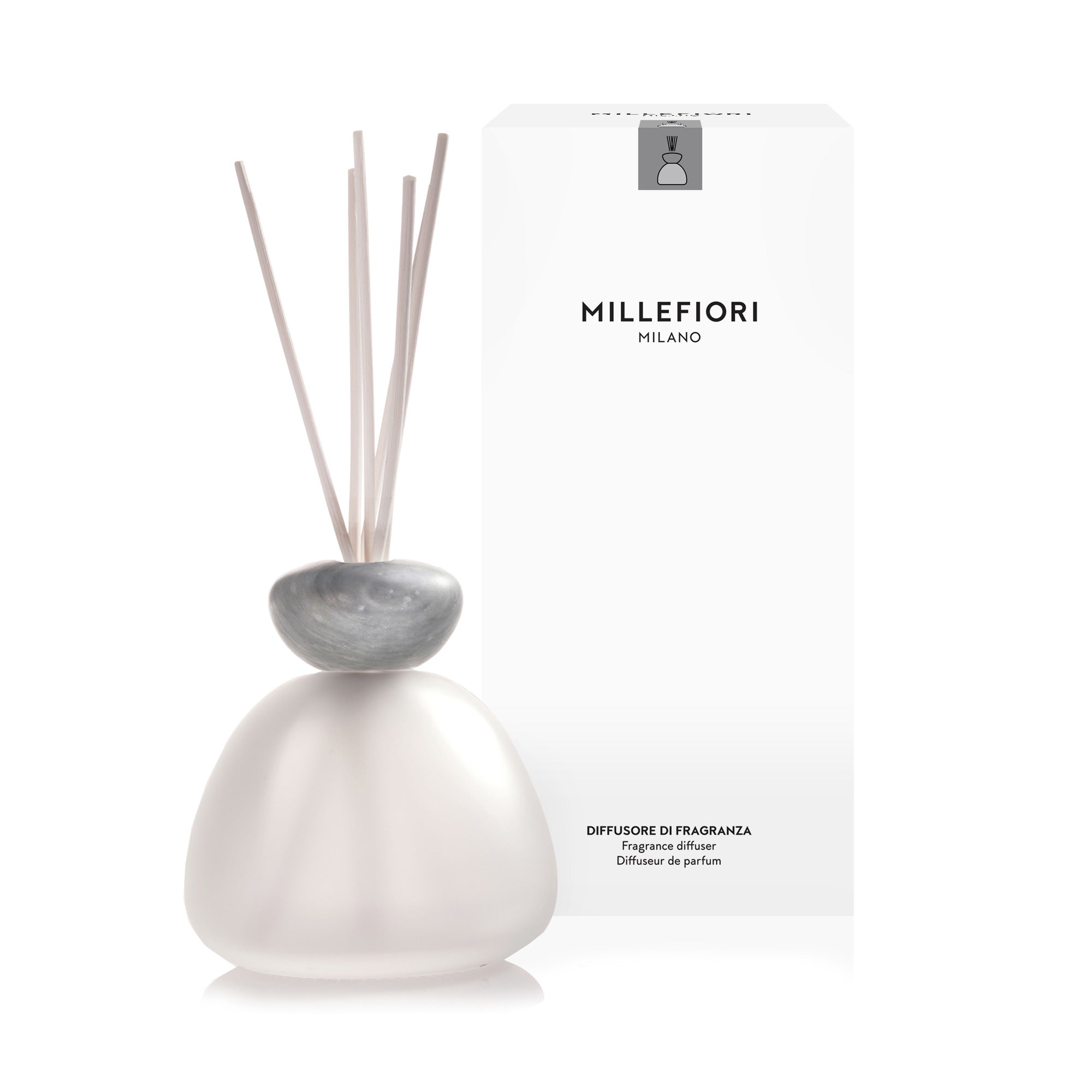 Air Design Diffusore Marble Satinato Con Tappo Grigio