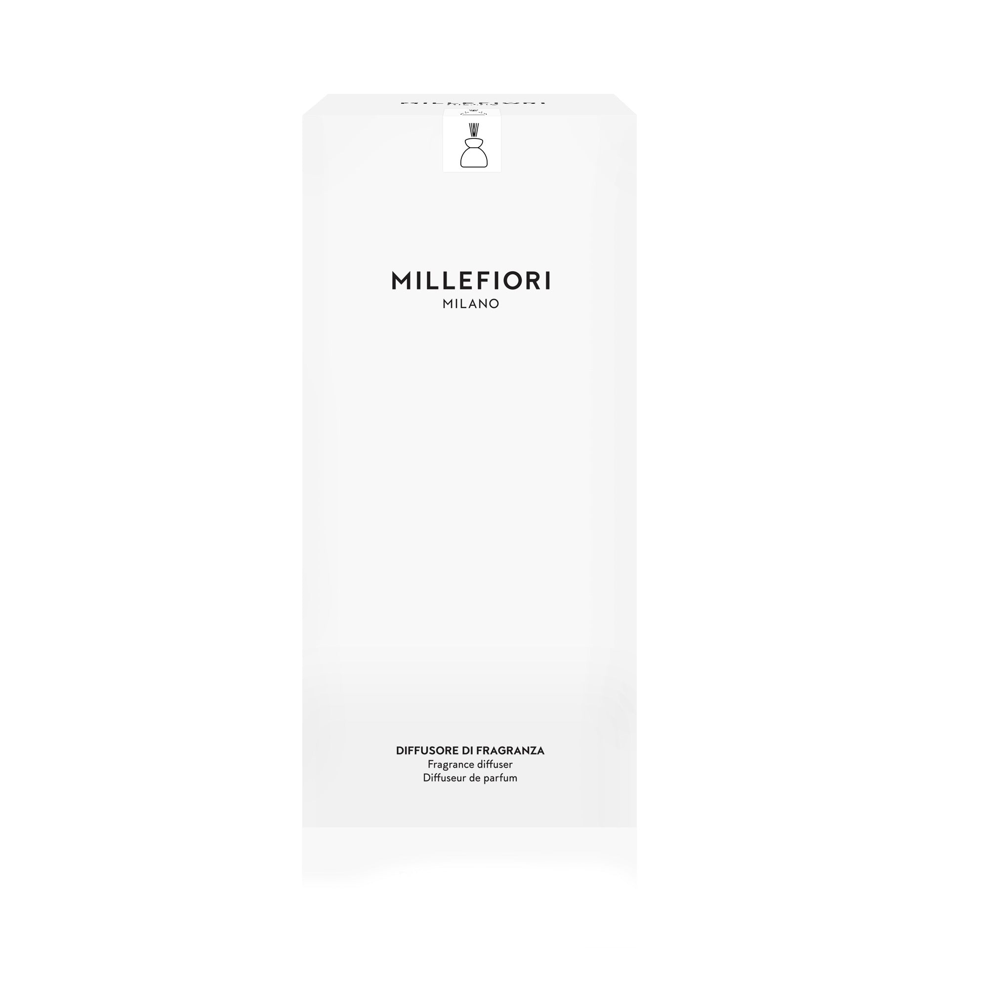 Air Design Diffuseur Marbre Translucide Avec Bouchon Blanc