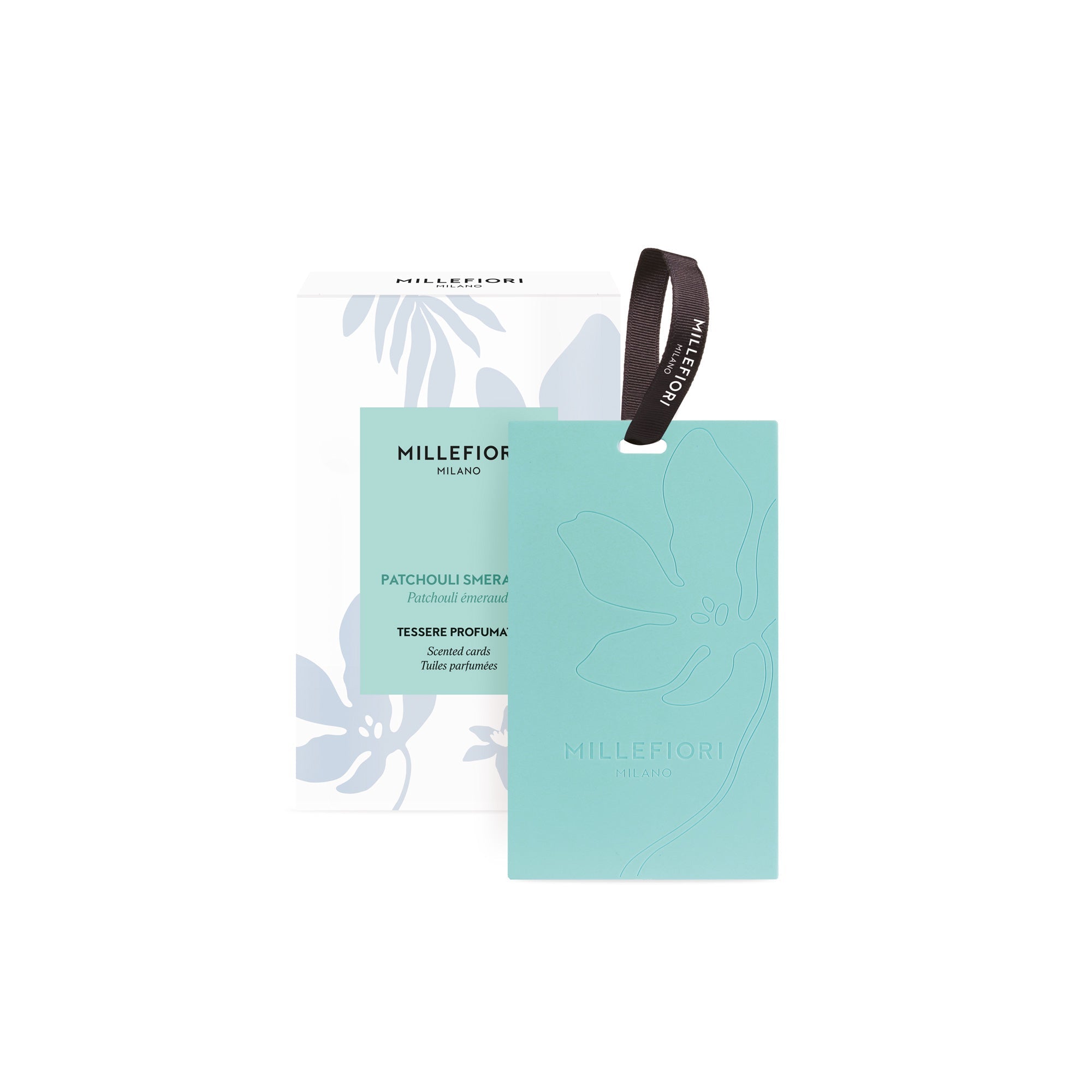 Scented Cards 3 Pieces Patchouli Smeraldo