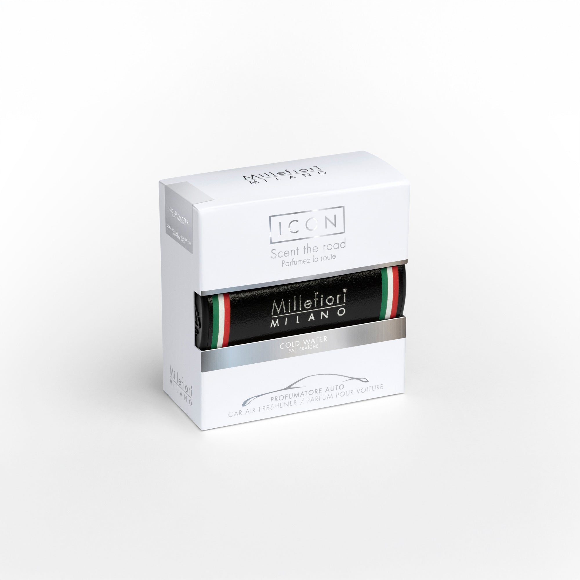 Icon Profumatore Per Auto Textile Floral Silver Spirit
