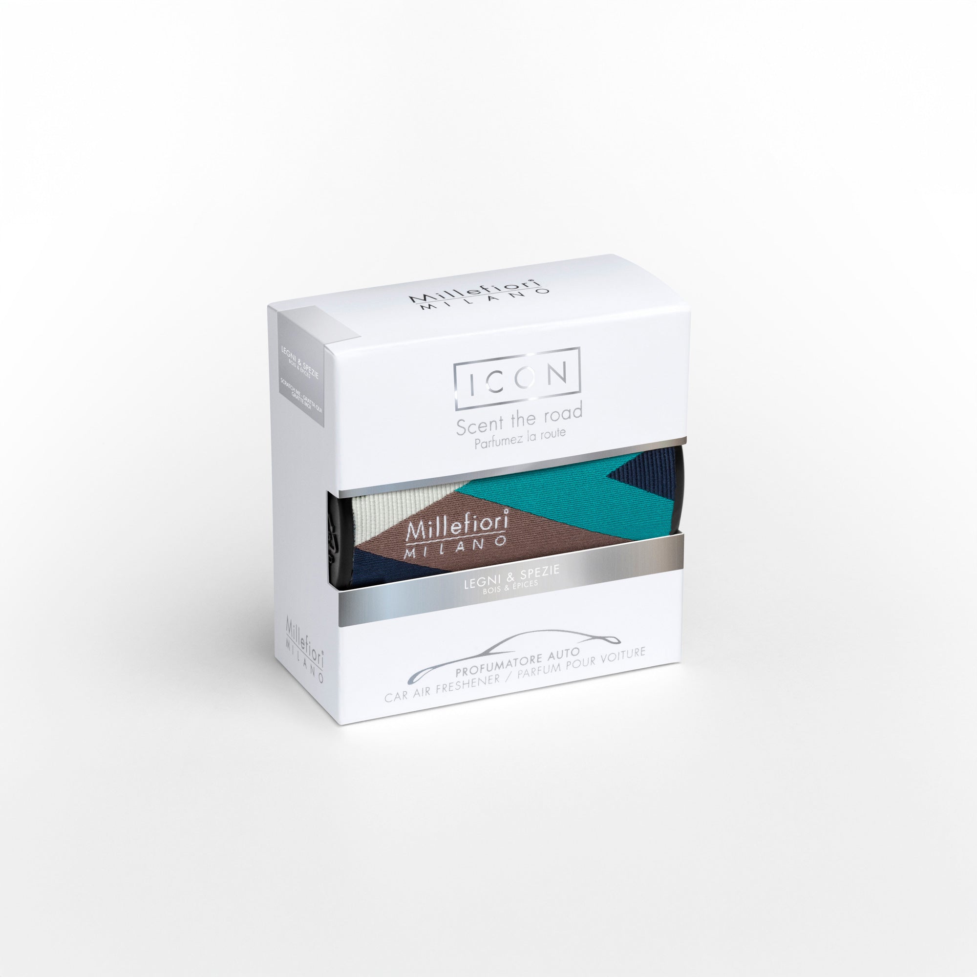 Icon Profumatore Per Auto Textile Geometric Legni & Spezie