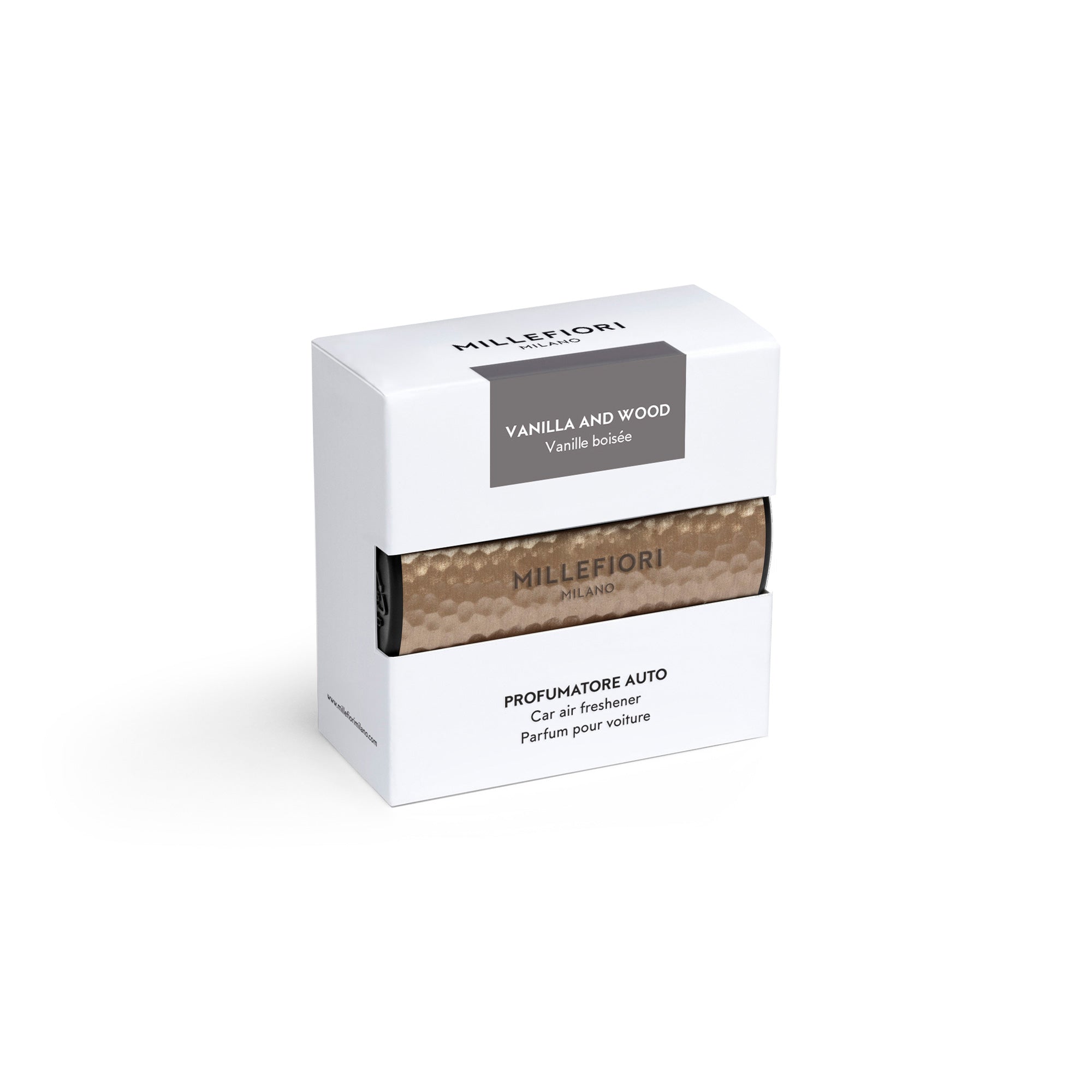 Icon Profumatore Per Auto Metal Shades Vanilla And Wood