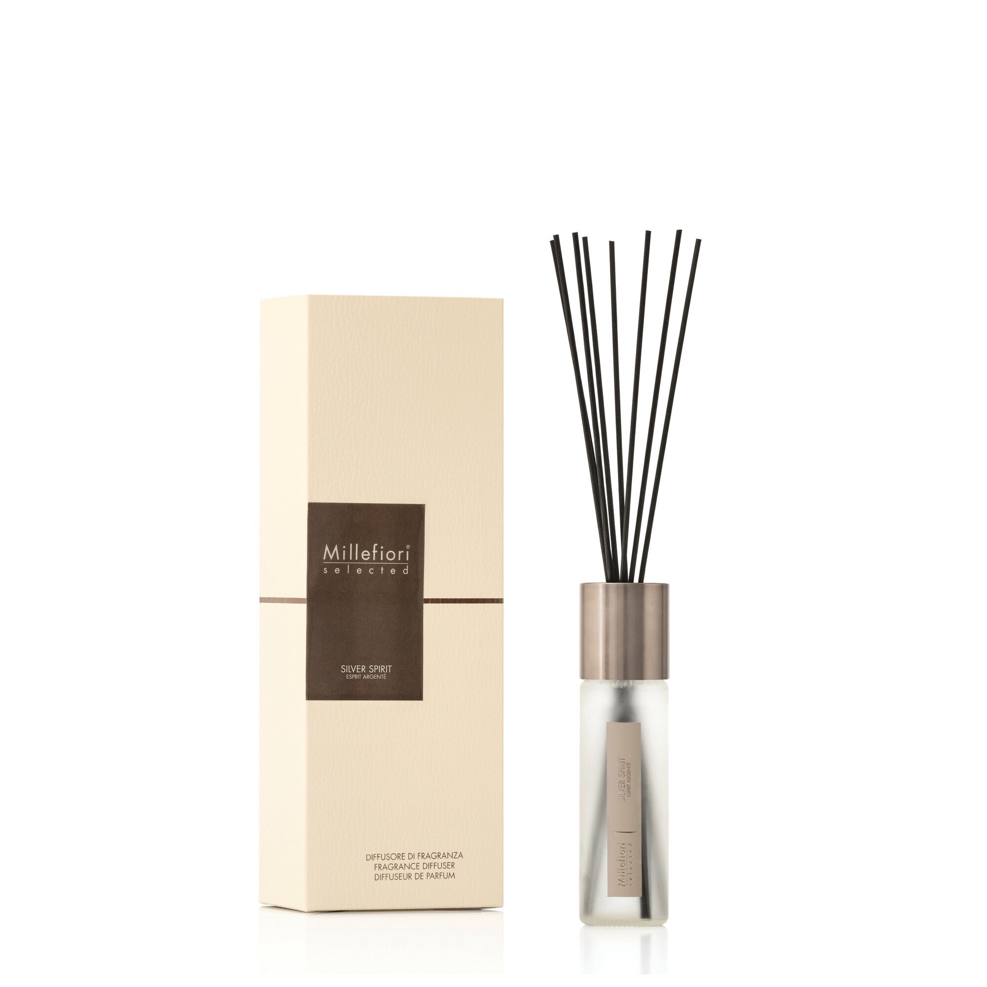 Selected Diffusore A Bastoncini Silver Spirit