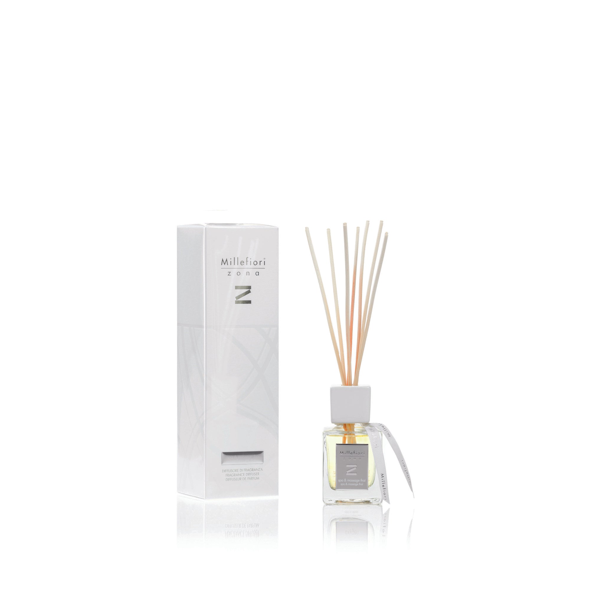 ミッレフィオーリ/MILLEFIORI フレグランス ZONA ルームディフューザー 500ml SPA&MASSAGE THAI(スパ＆マッサージ タイ) 41DISM_1011mf Zona Reed Diffuser Spa & Massage Thai – Millefiori Milano