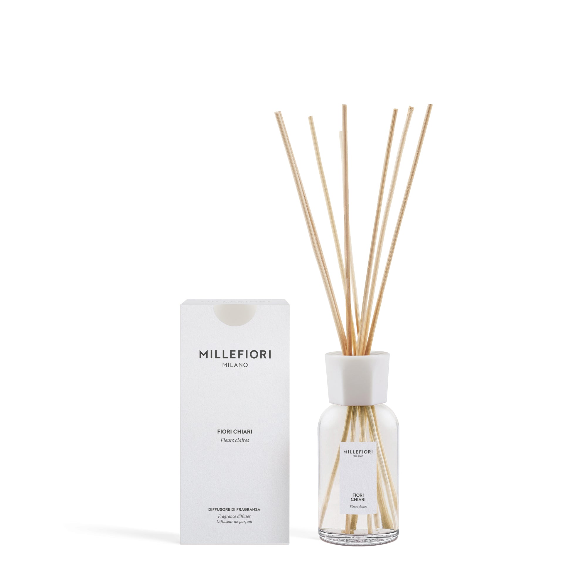 Millefiori Milano Diffusore A Bastoncini Fiori Chiari