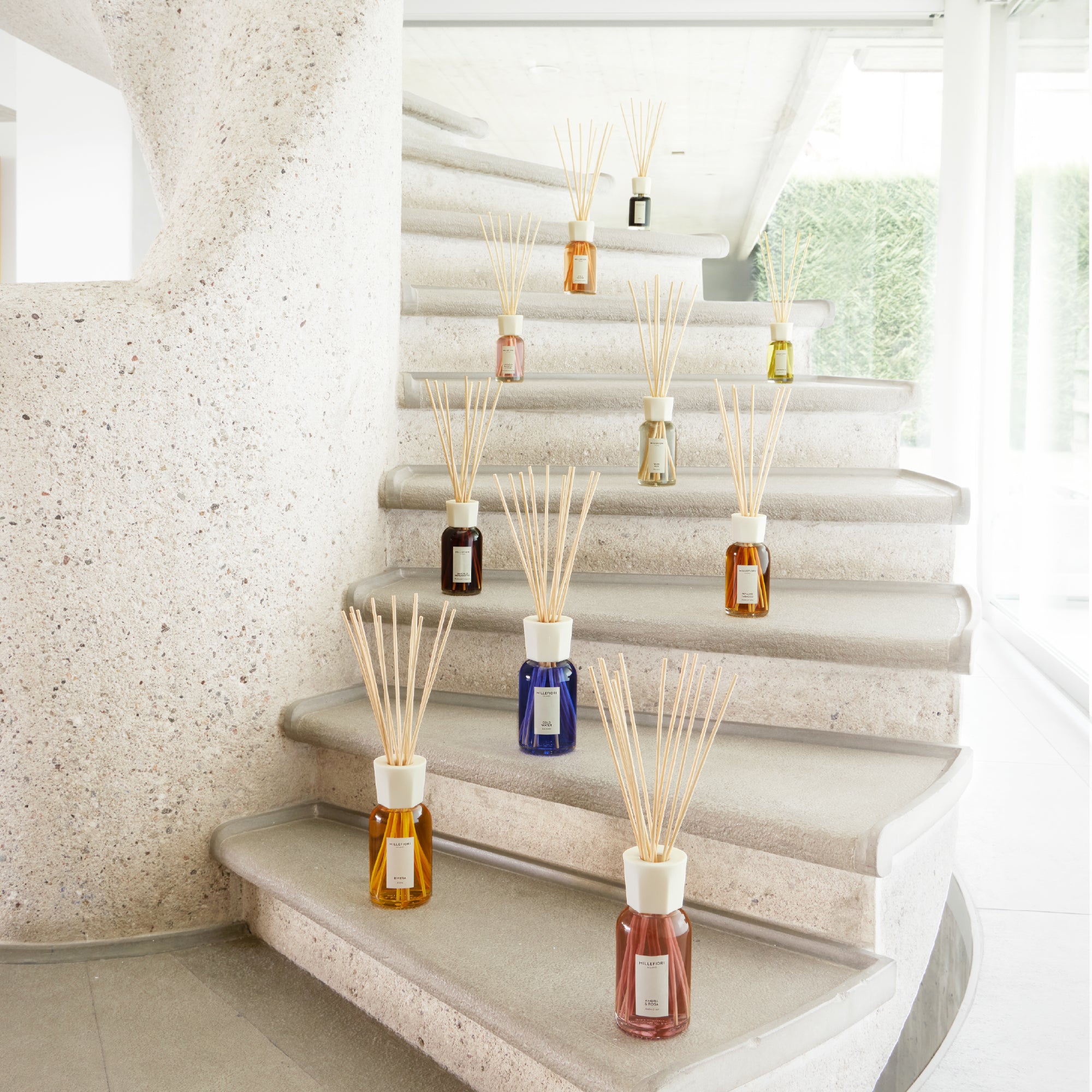 Millefiori Milano Raumduft mit Stäbchen Nero