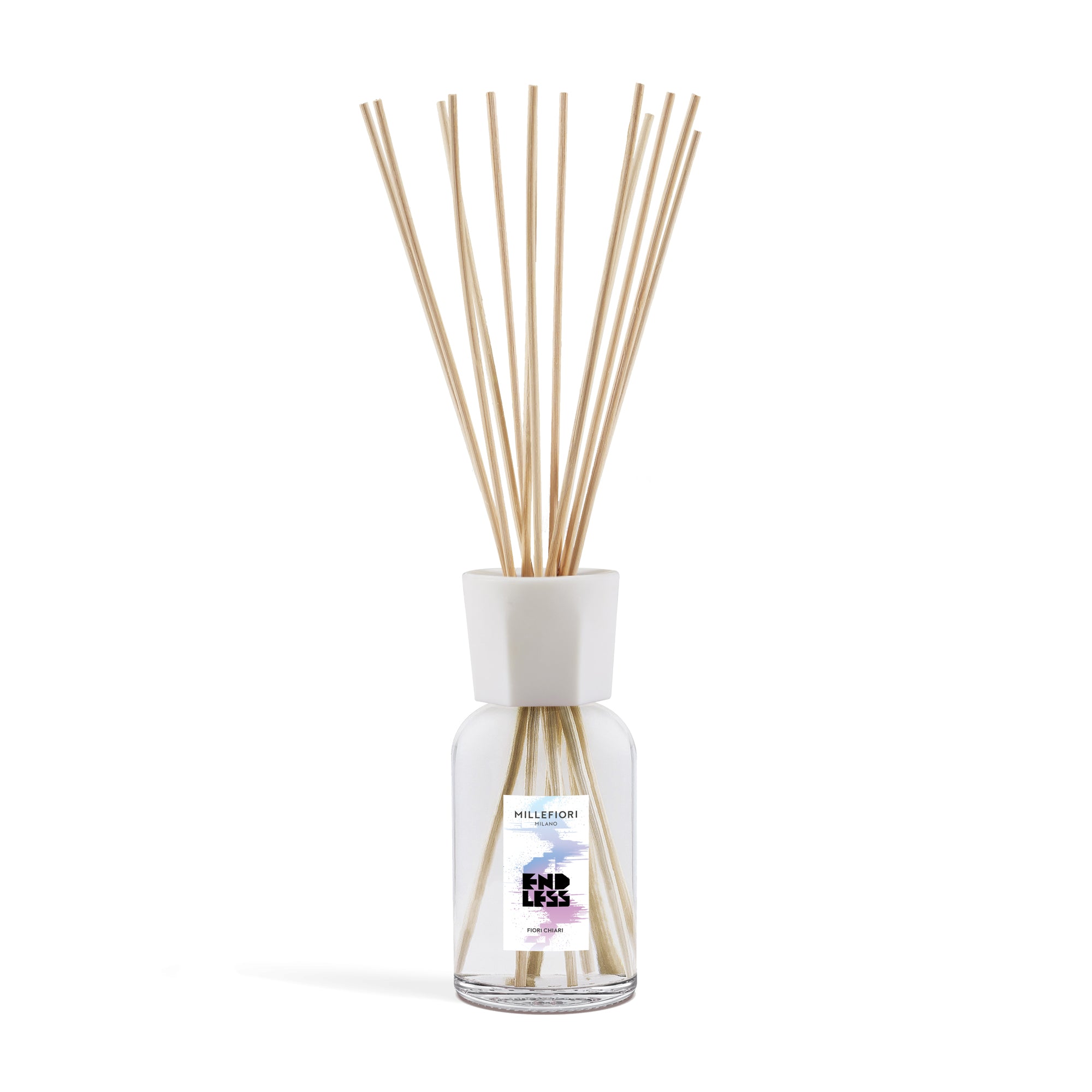 Diffusore a Bastoncini Milano 500 ml – Limited Edition Endless – Fiori Chiari