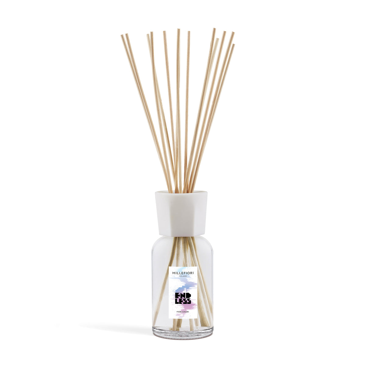 Diffusore a Bastoncini Milano 500 ml – Limited Edition Endless – Fiori Chiari