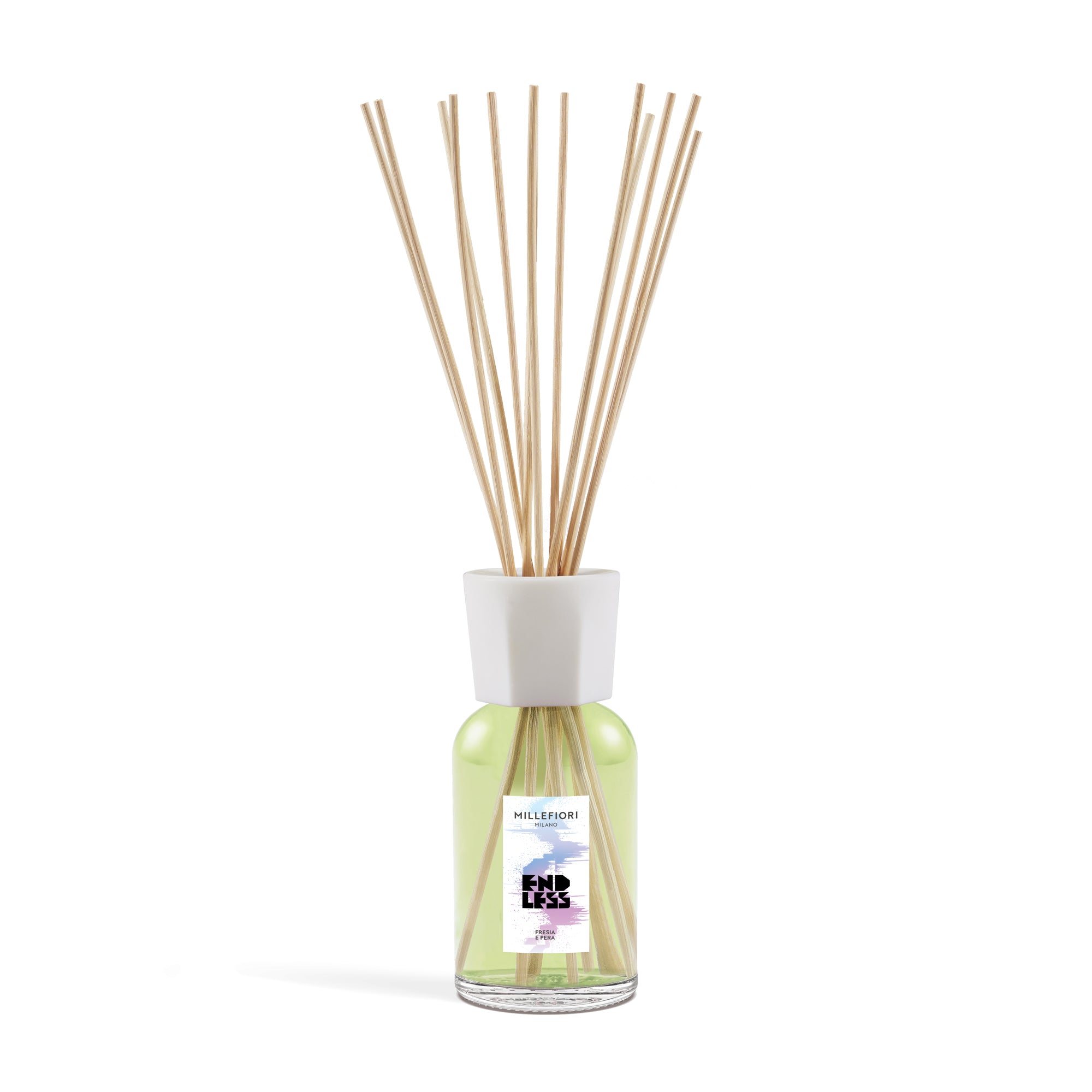 Diffusore a Bastoncini Milano 500 ml – Limited Edition Endless – Fresia e Pera