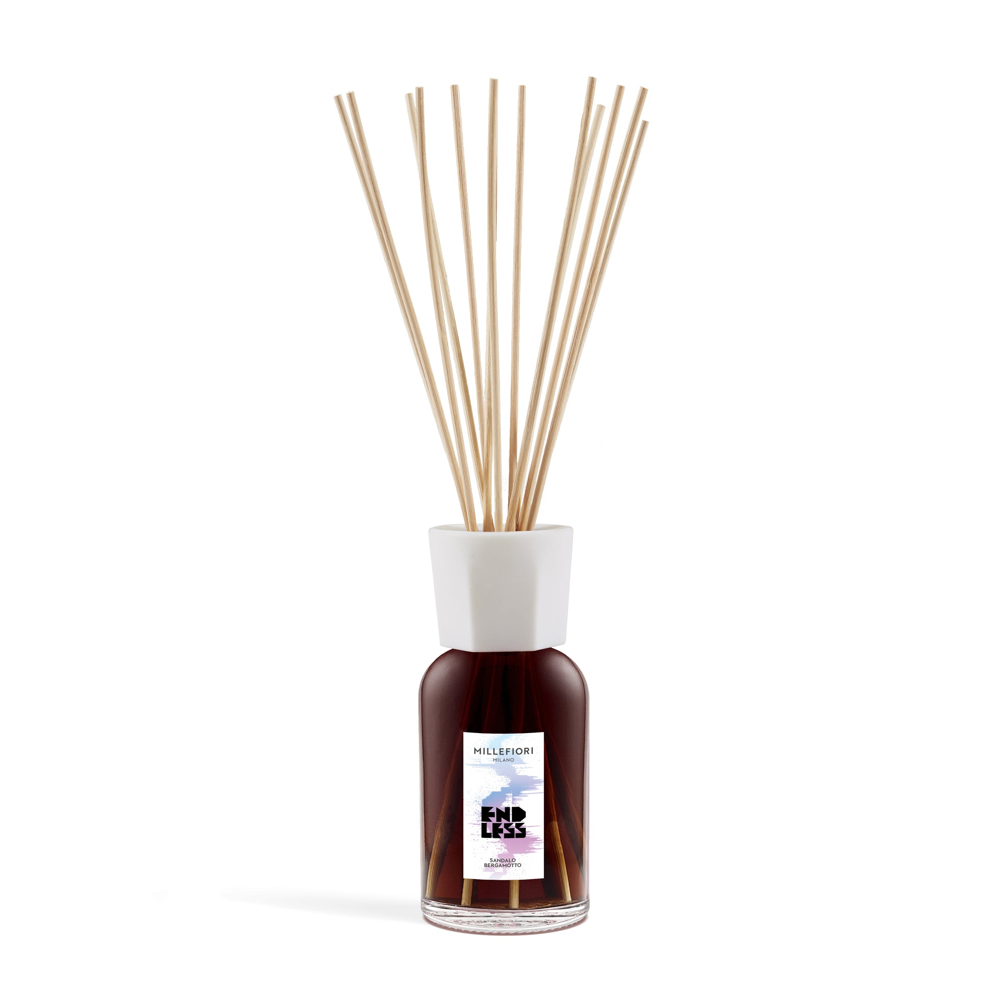 Diffusore a Bastoncini Milano 500 ml – Limited Edition Endless – Sandalo Bergamotto