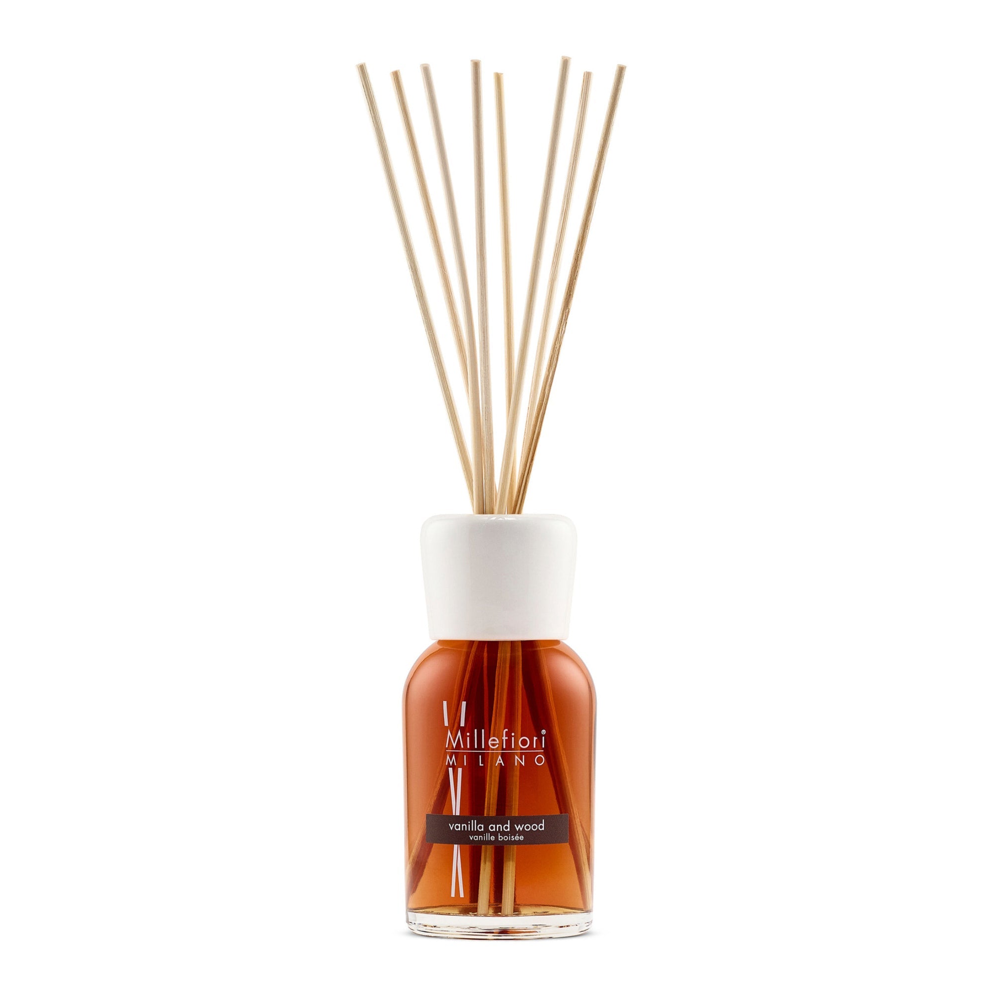 Millefiori Milano Diffusore A Bastoncini Vanilla And Wood