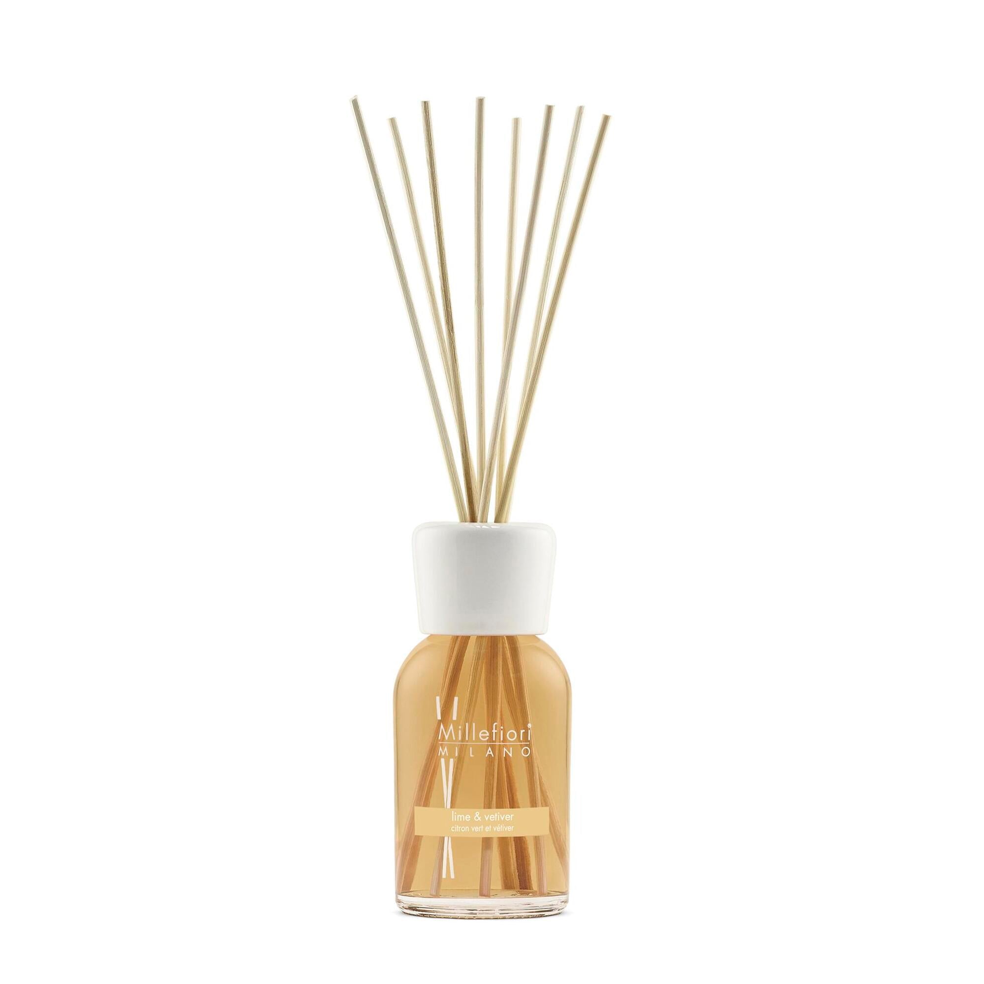 Millefiori Milano Diffusore A Bastoncini Lime & Vetiver