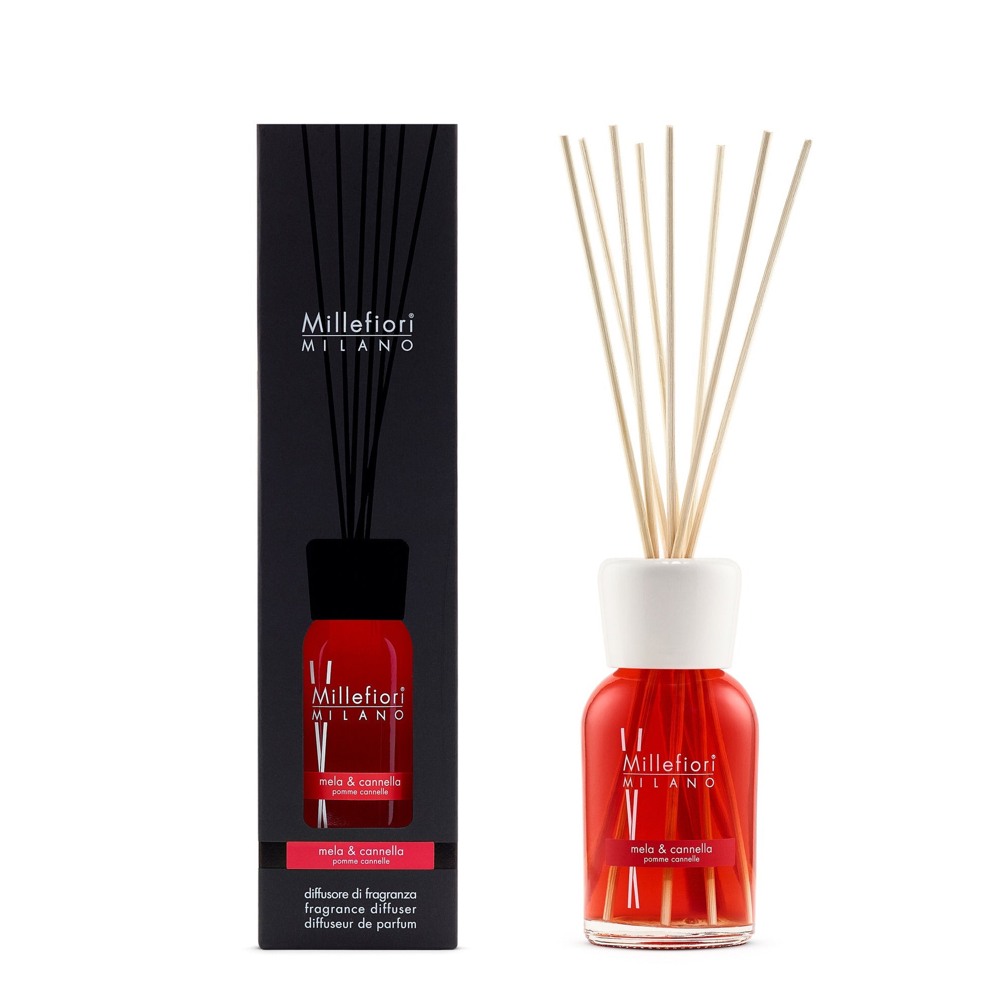 MILLEFIORI MILANO REED DIFFUSER MELA & CANNELLA