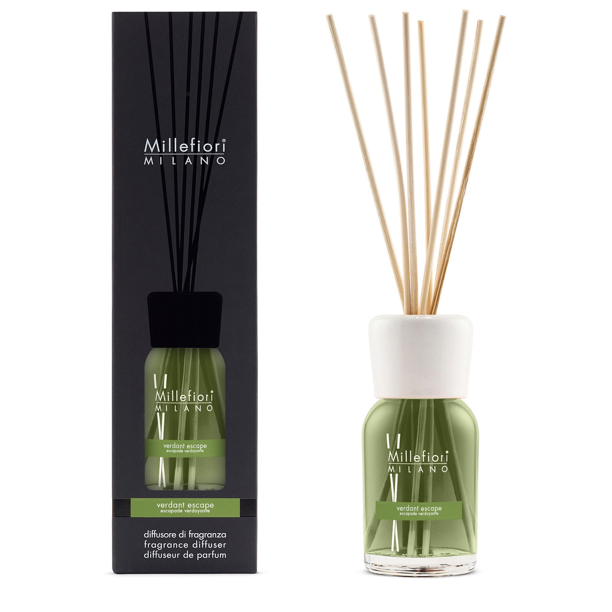 Millefiori Milano Diffusore A Bastoncini Verdant Escape