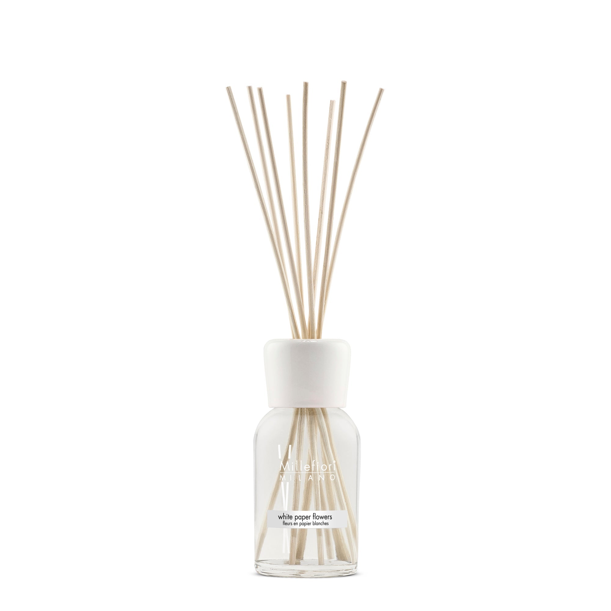 Millefiori Milano Diffusore A Bastoncini White Paper Flowers