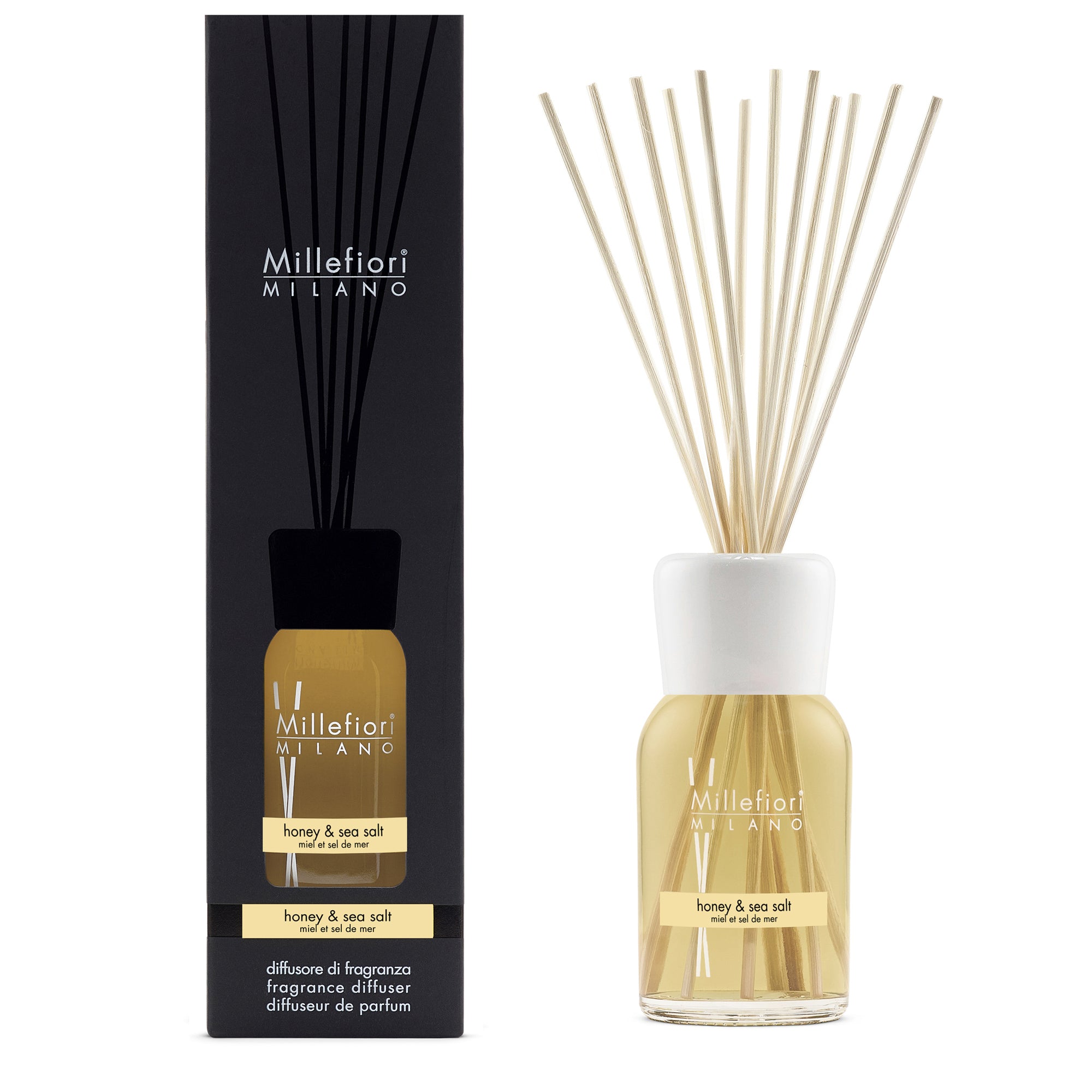 Millefiori Milano Diffusore A Bastoncini Honey & Sea Salt