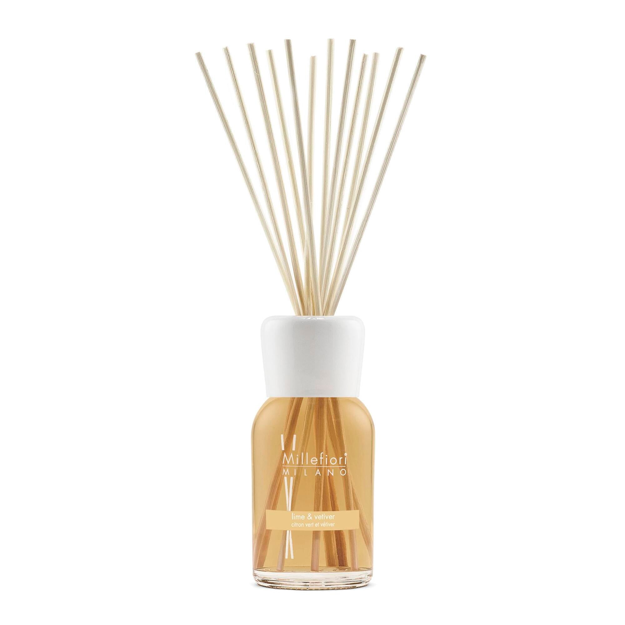 Millefiori Milano Diffusore A Bastoncini Lime & Vetiver