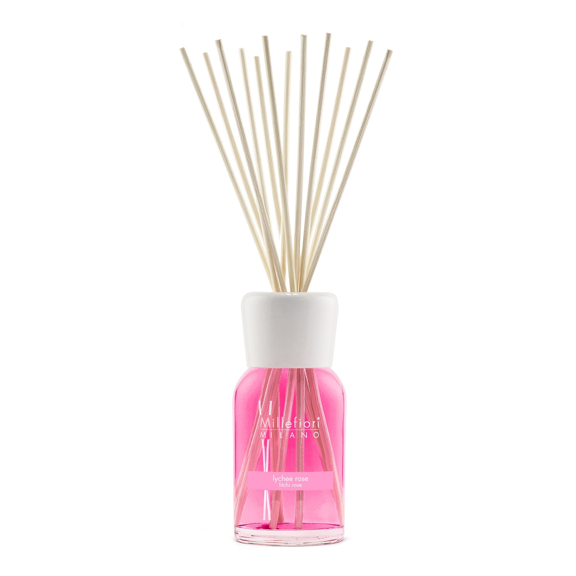 Millefiori Milano Diffusore A Bastoncini Lychee Rose