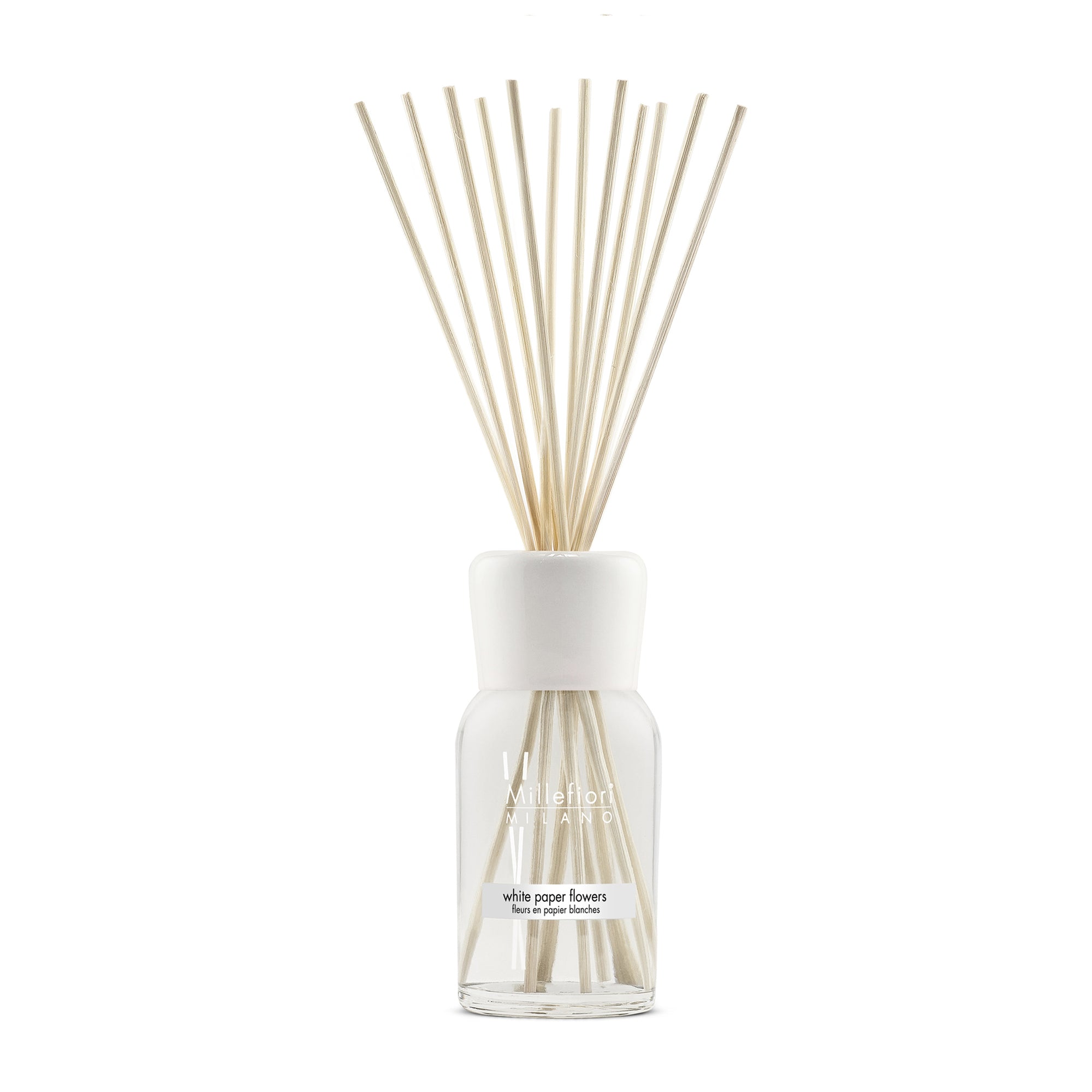 Millefiori Milano Diffusore A Bastoncini White Paper Flowers