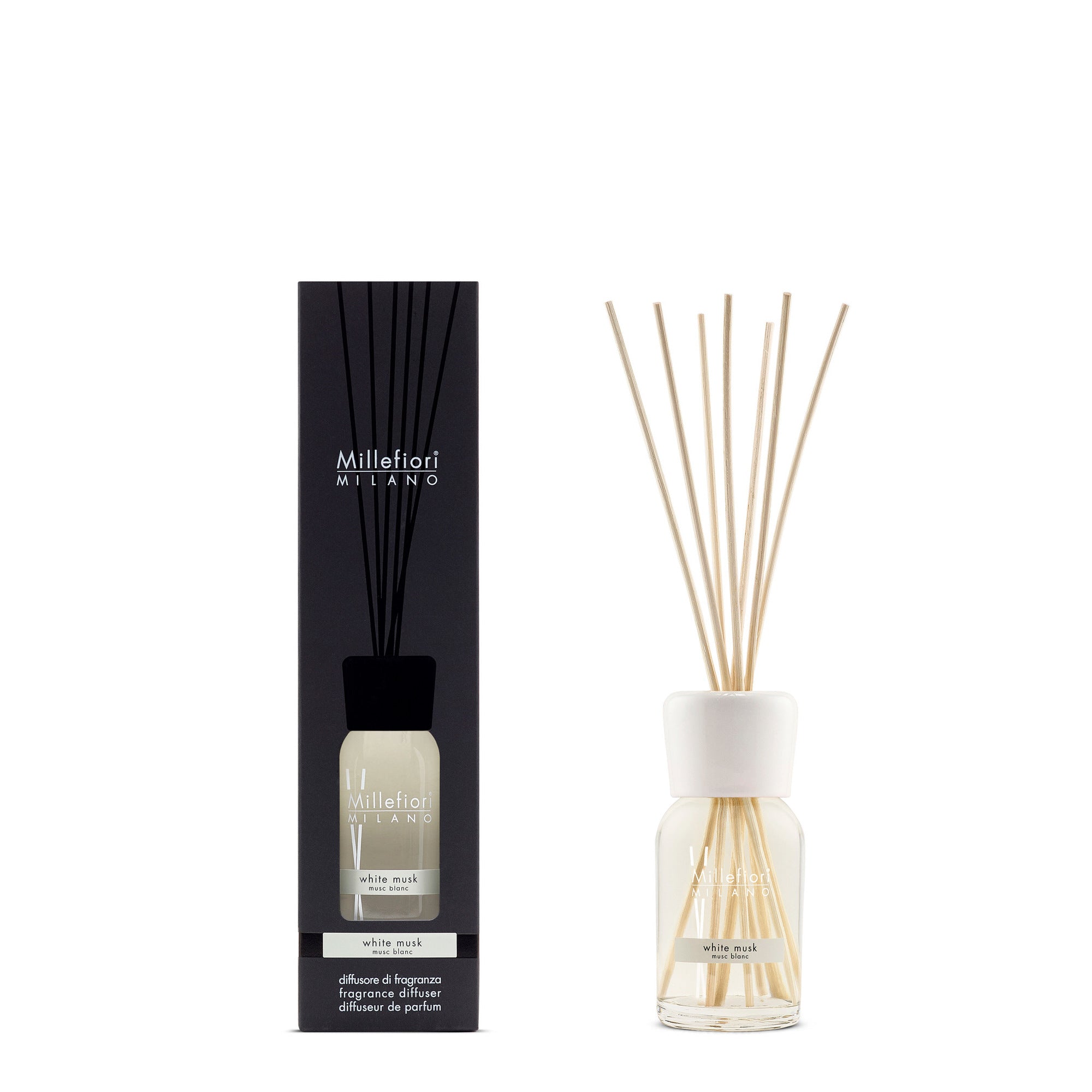 Millefiori Milano Diffusore A Bastoncini White Musk