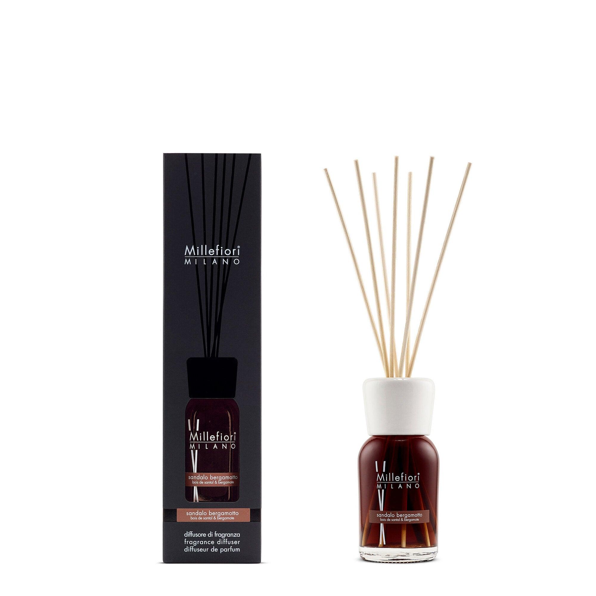 MILLEFIORI MILANO STICK DIFFUSER SANDALWOOD BERGAMOT