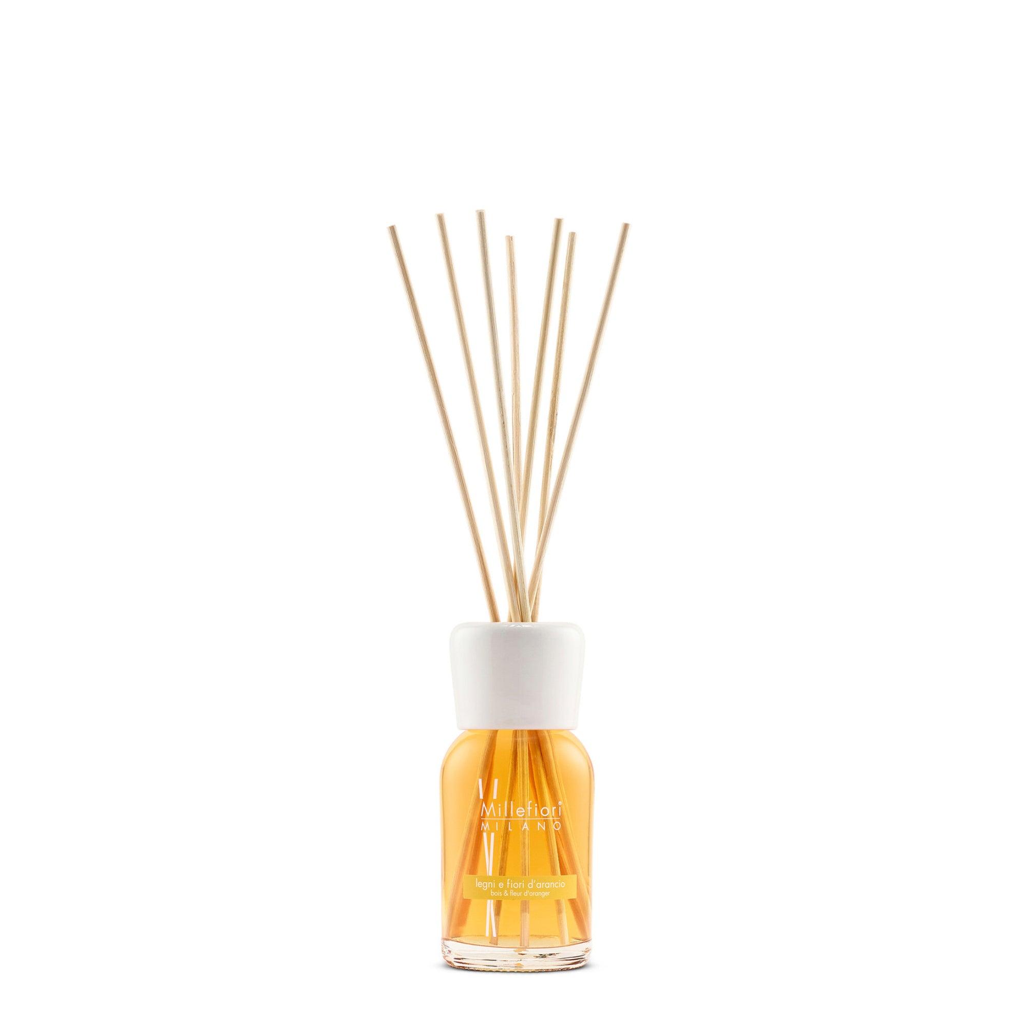 MILLEFIORI MILANO WOOD &amp; ORANGE BLOSSOM STICK DIFFUSER