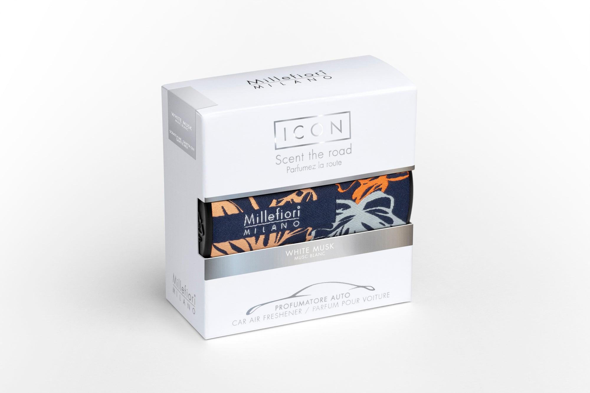 ICON CAR FRAGRANCE TEXTILE FLORAL WHITE MUSK