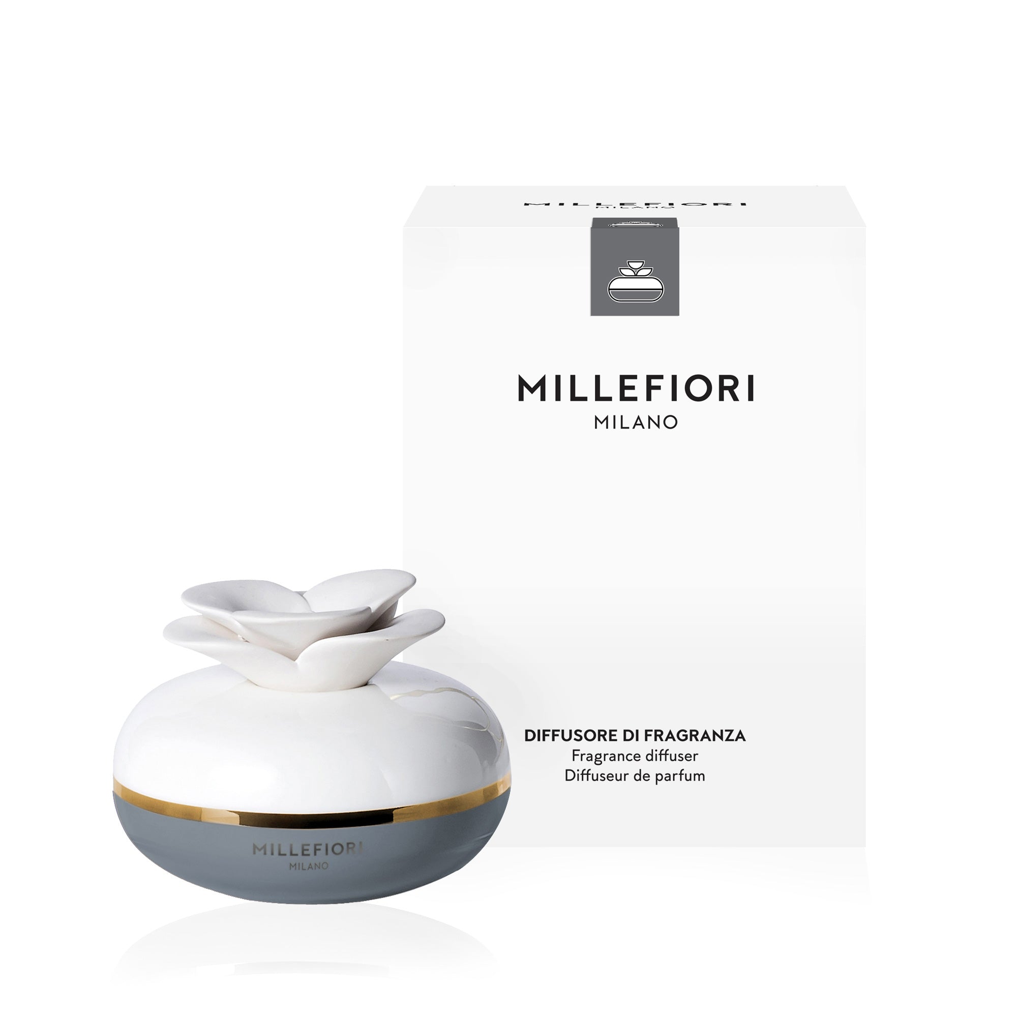 Air Design Diffusore A Fiore Grigio