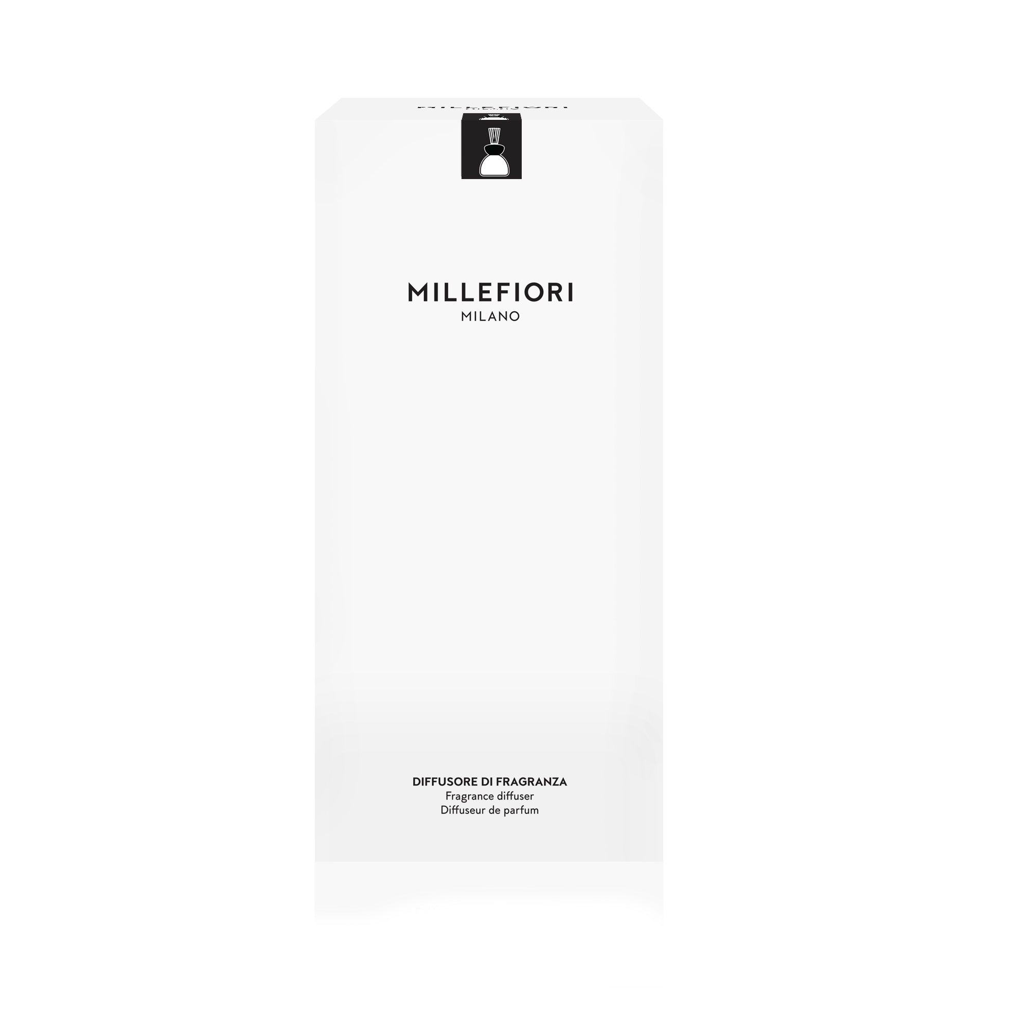 Air Design Diffusore Marble Trasparente Con Tappo Nero