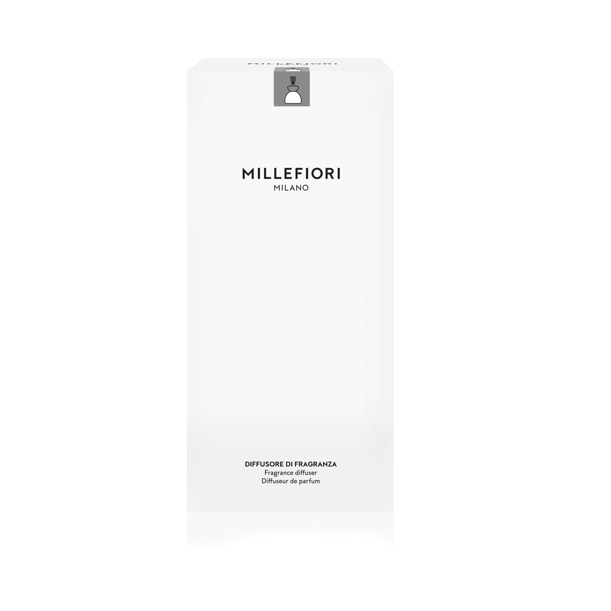 Air Design Diffusore Marble Trasparente Con Tappo Grigio