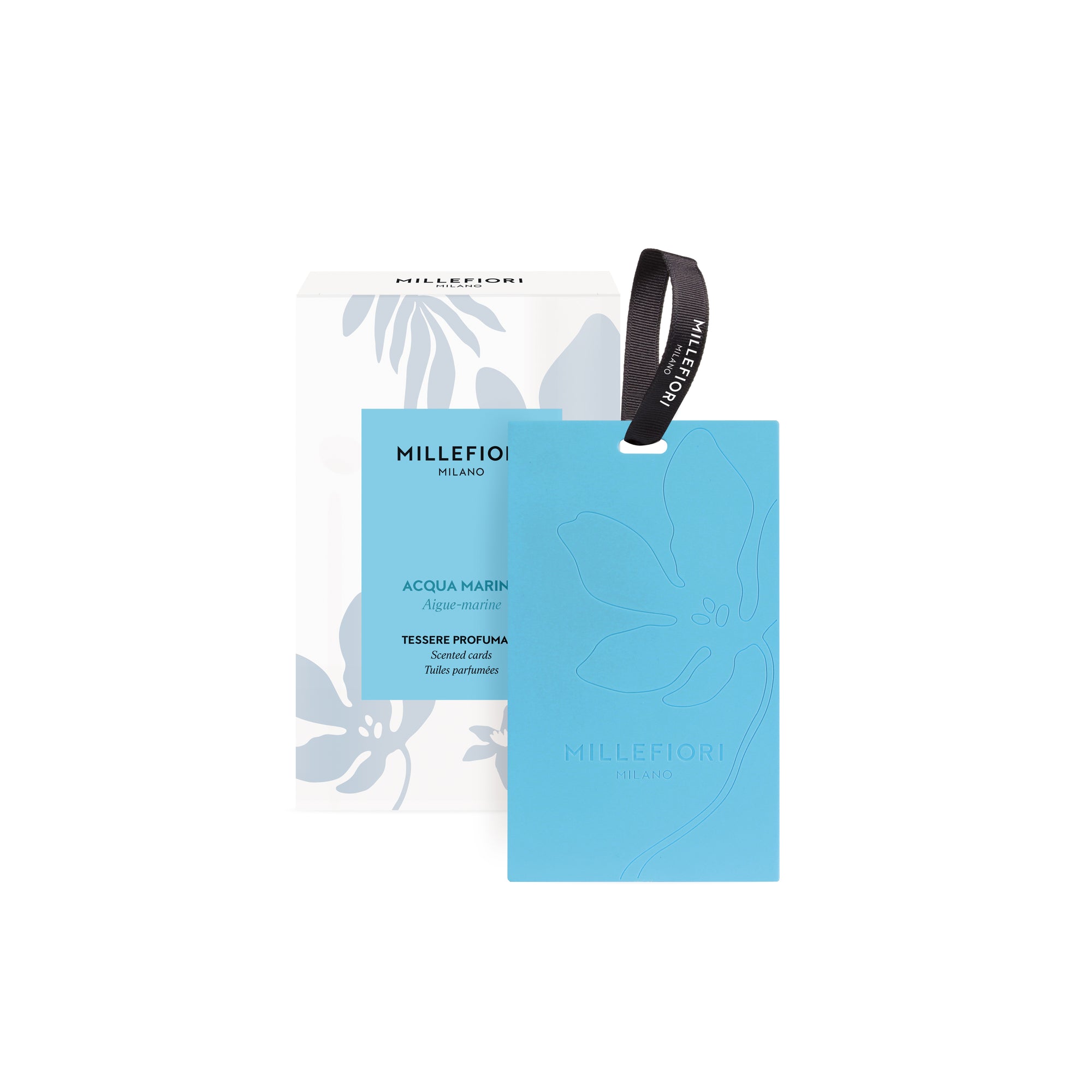SCENTED CARDS 3 PIECES ACQUA MARINA