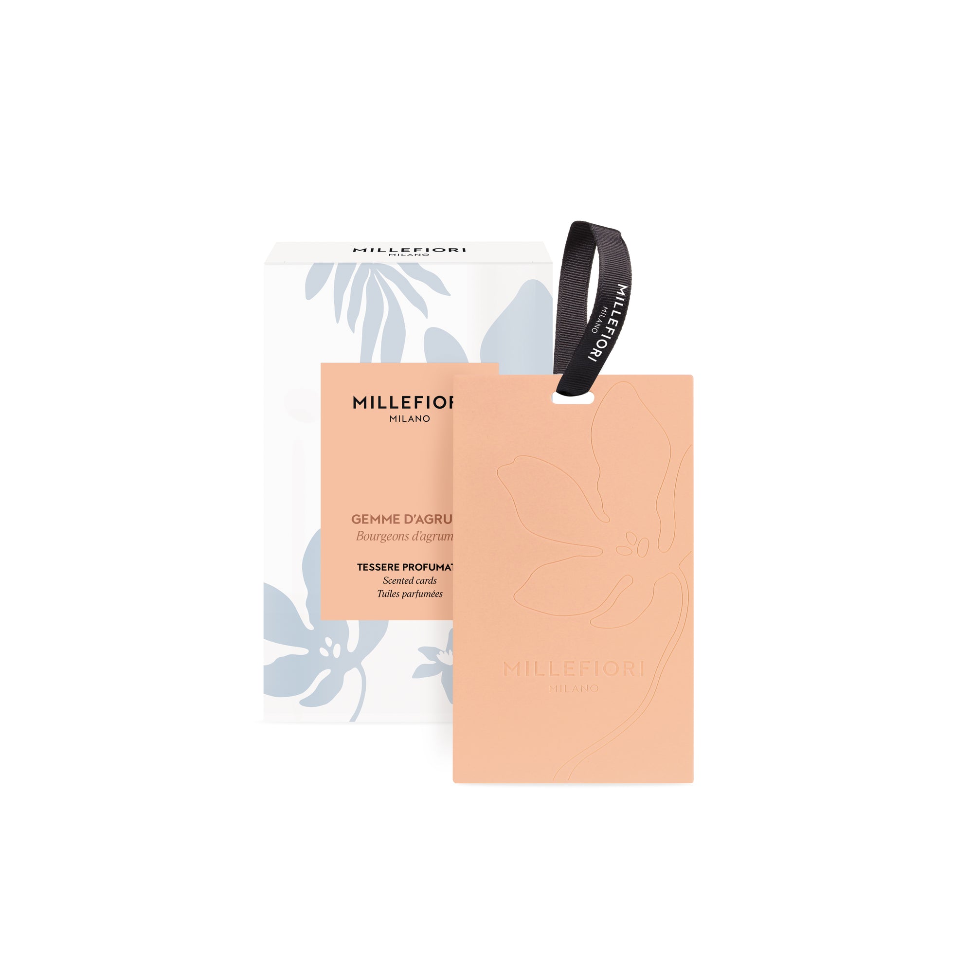 SCENTED CARDS 3 PIECES GEMME D'AGRUMI