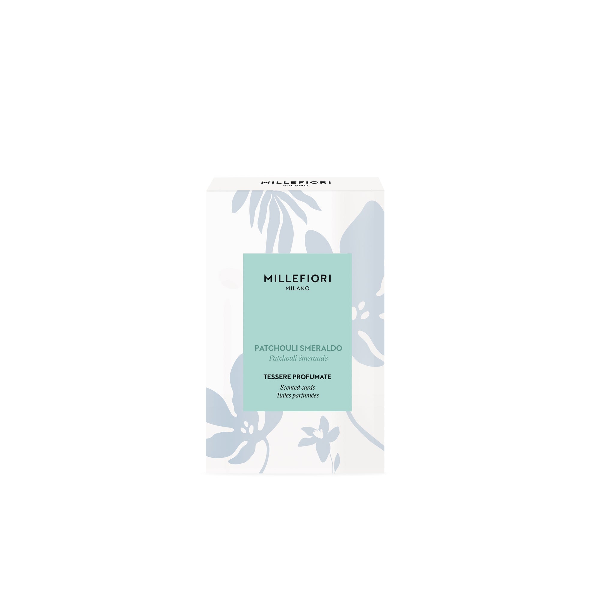 SCENTED CARDS 3 PIECES PATCHOULI SMERALDO